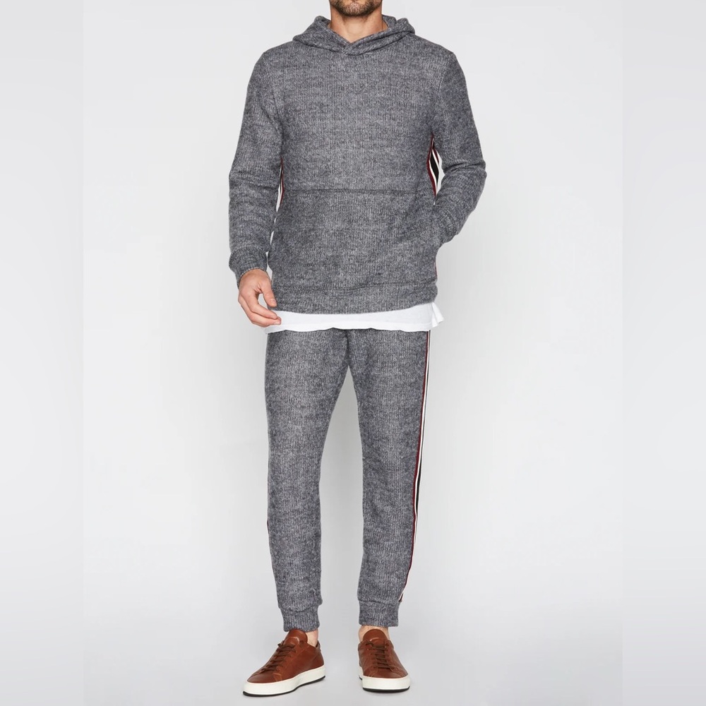 Mika Jaymes Gray Men's Jogger Pants in Large